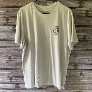 Life Is Good Men's Short-Sleeved‎ Crusher-Lite Tee Size L Light Gray American